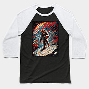 Shattered Space Voyage Baseball T-Shirt